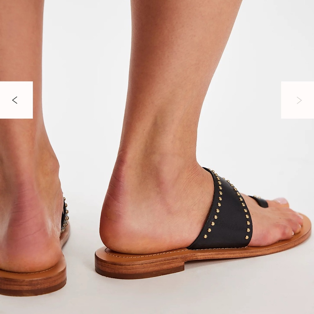 Free people Black Studded Sandals - Picture 2 of 5